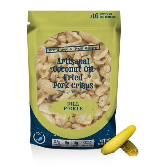 Dill Pickle Pork Rinds (Keto Friendly)