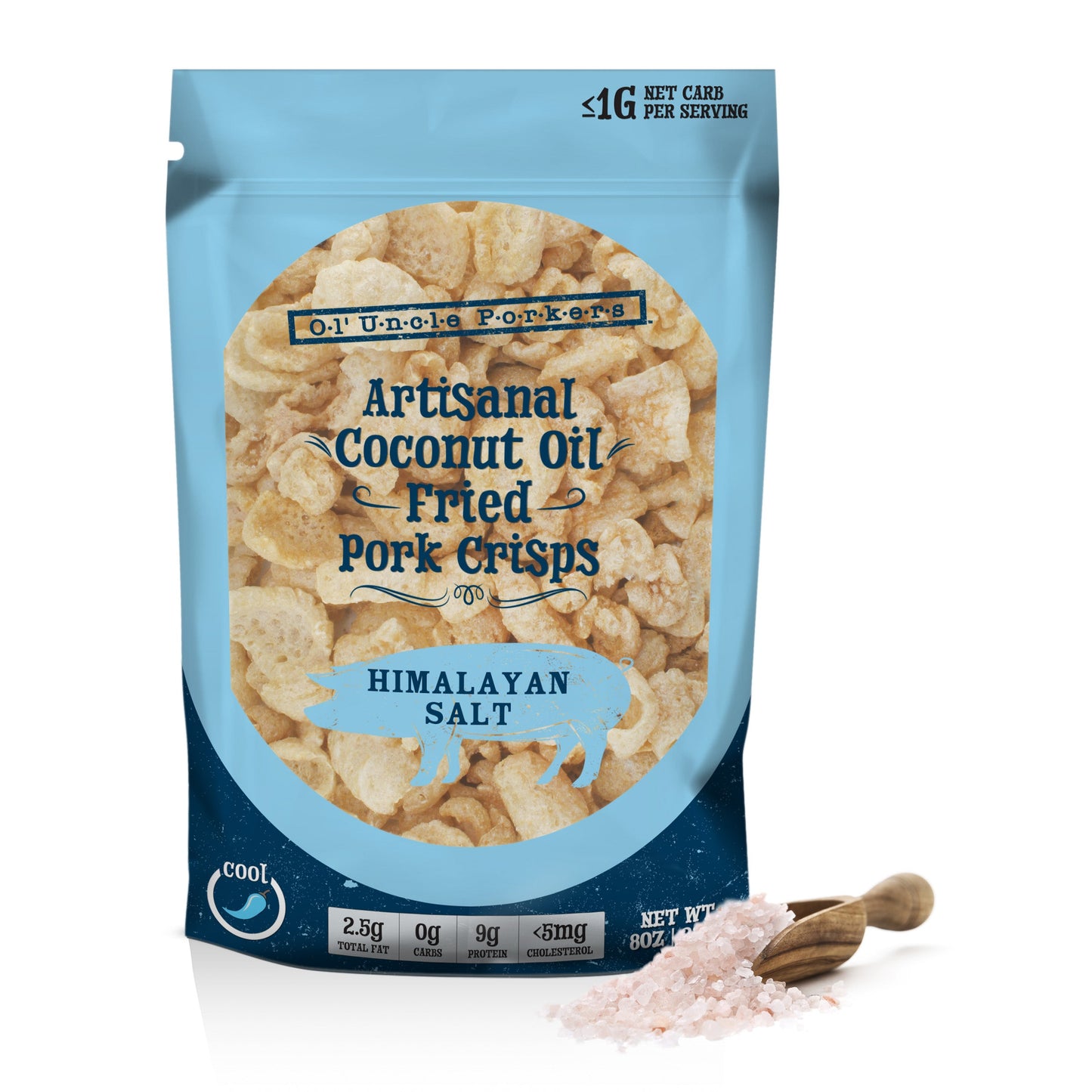 Himalayan Pink Salt Pork Rinds (Keto Friendly)