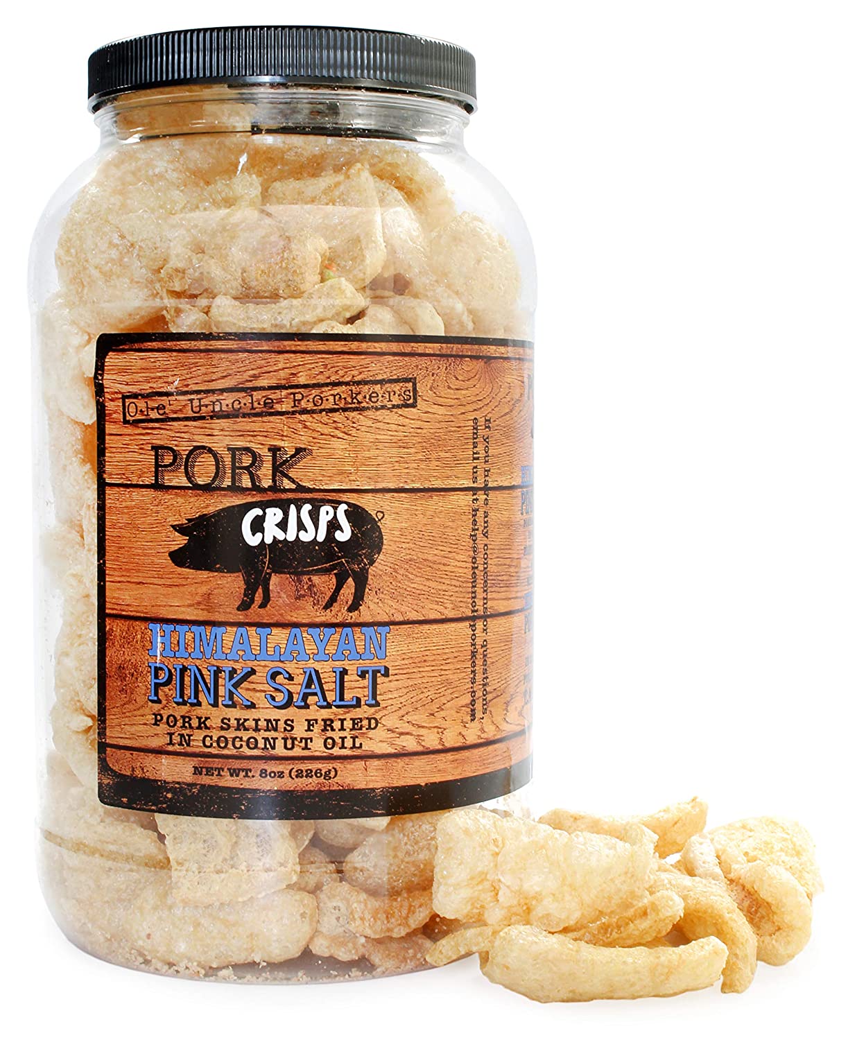 Himalayan Pink Salt Pork Rinds (Keto Friendly)